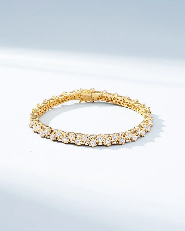 Clearance Sale On High-End Jewelry Collections Princess Midi Stack Diamond Tennis Bracelet Clearance Sale On High-End Jewelry Collections Princess Midi Stack Diamond Tennis Bracelet