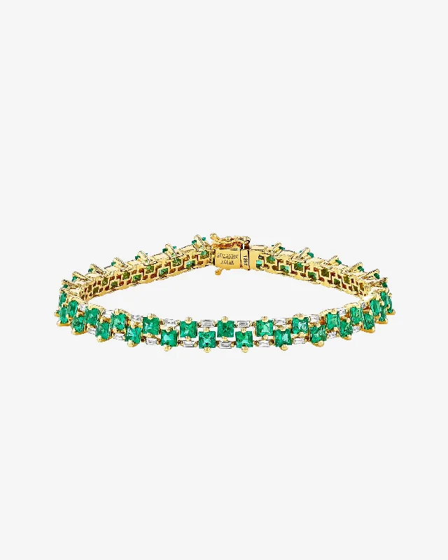 Limited-Time Jewelry Sale – Elegant Styles At Less Princess Midi Stack Emerald Tennis Bracelet Limited-Time Jewelry Sale – Elegant Styles At Less Princess Midi Stack Emerald Tennis Bracelet