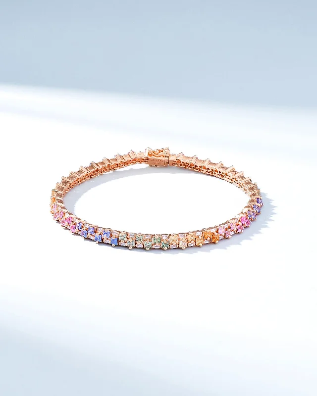 Luxury Jewelry Now At Special Promotional Rates Princess Mini Stack Pastel Sapphire Tennis Bracelet Luxury Jewelry Now At Special Promotional Rates Princess Mini Stack Pastel Sapphire Tennis Bracelet