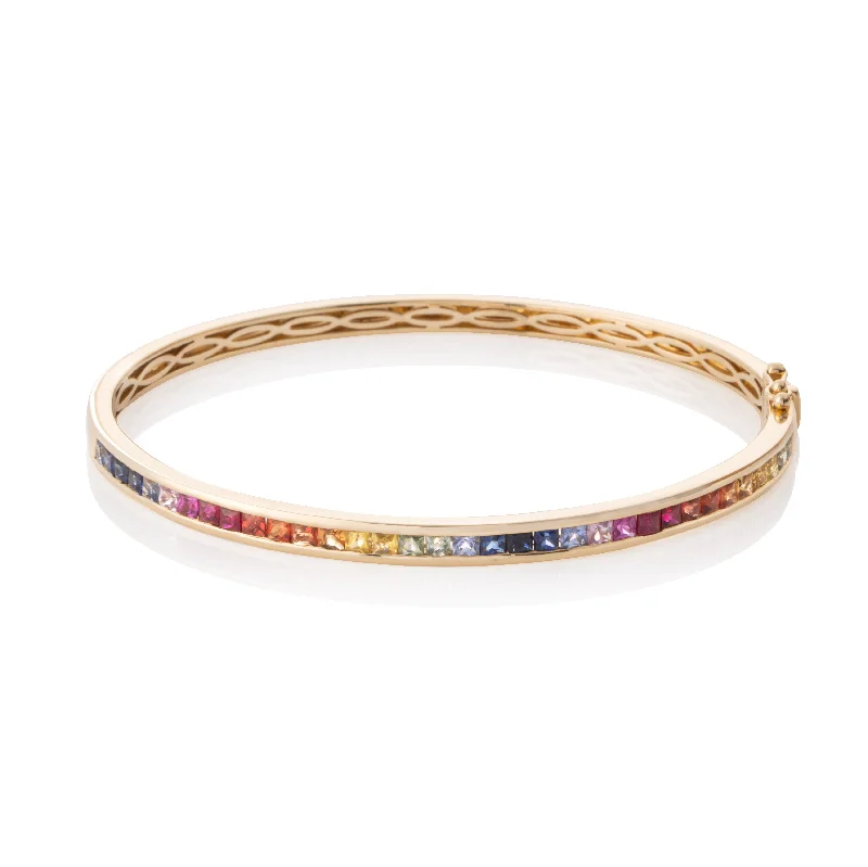 Sparkle More For Less – Jewelry Sale Happening Now Rainbow Bangle