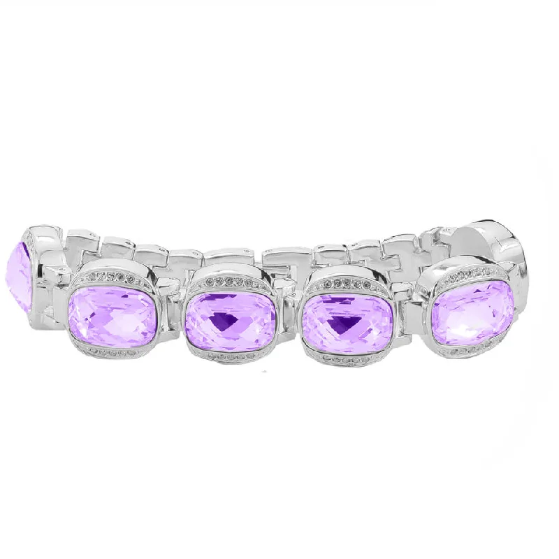 Affordable Luxury Jewelry For Every Occasion Riviera Purple Crystal Bracelet