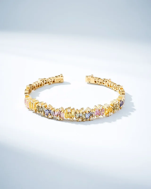 Shop Handcrafted Jewelry At Special Promotional Rates Shimmer Audrey Pastel Sapphire Bangle