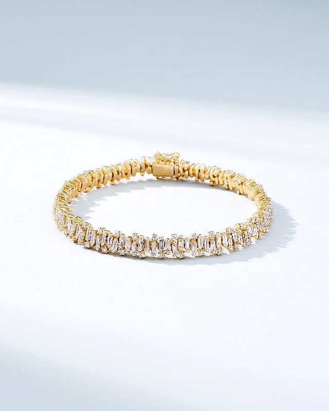Premium Diamond Jewelry For Unforgettable Moments Shimmer Diamond Tennis Bracelet