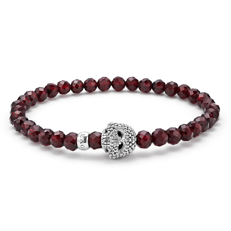 Shop Trending Jewelry With Exclusive Savings Anthem Red Garnet Skull Bracelet