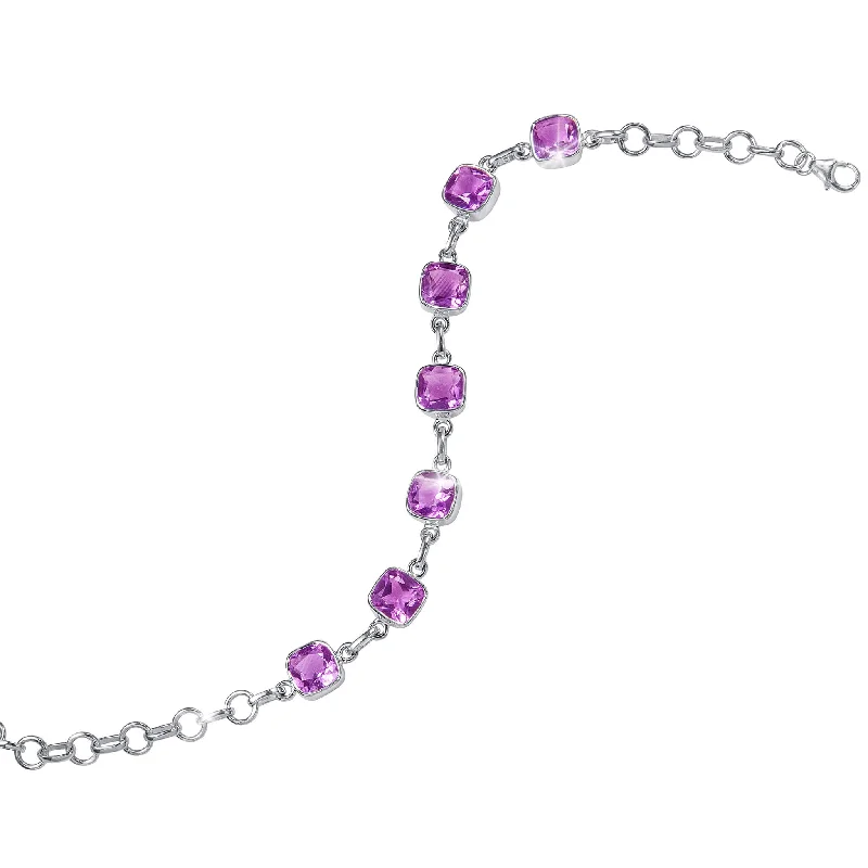 Limited-Time Offer On Elegant Jewelry Pieces Summer Sparkle Amethyst Bracelet