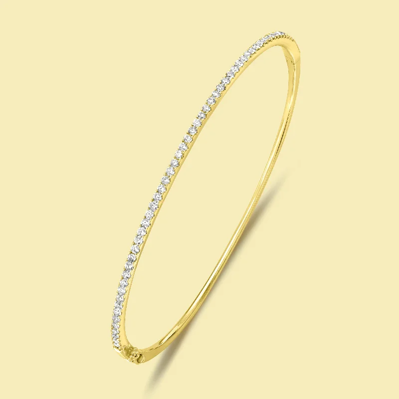 Personalized Jewelry Sale – Unique Pieces At Great Prices The Ace Slim, Classic Diamond Bangle Personalized Jewelry Sale – Unique Pieces At Great Prices The Ace Slim, Classic Diamond Bangle