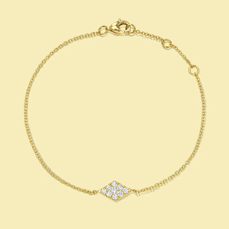 Limited-Stock Jewelry Clearance – Grab Your Favorites Now The Alia, Cluster Diamond Kite Shaped Bracelet Limited-Stock Jewelry Clearance – Grab Your Favorites Now The Alia, Cluster Diamond Kite Shaped Bracelet