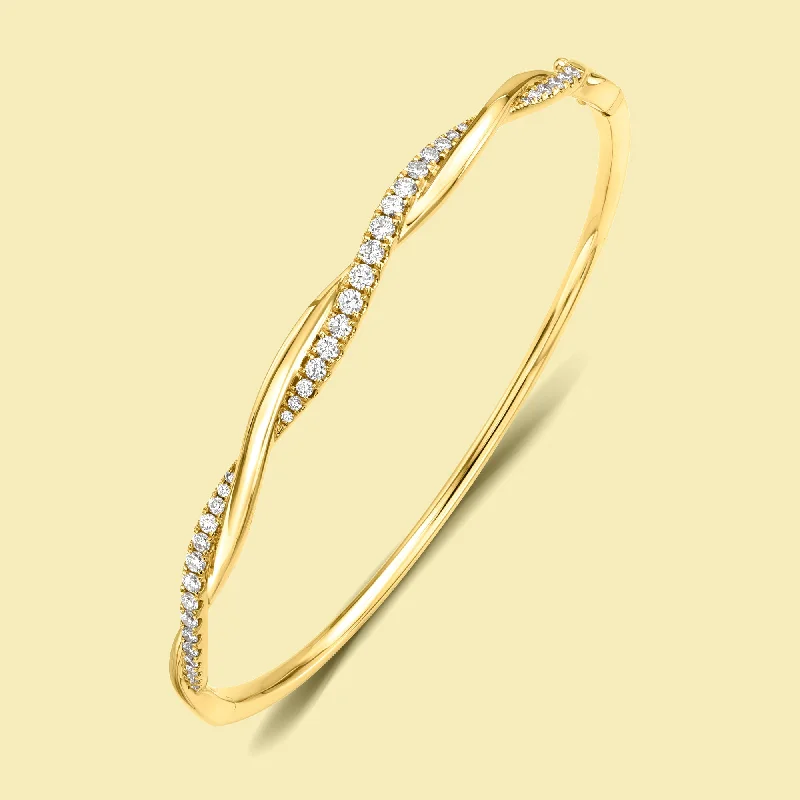 Luxury Jewelry Sale – Elegant Styles At Unbeatable Prices The Claire, Braided Twist Diamond Bangle Luxury Jewelry Sale – Elegant Styles At Unbeatable Prices The Claire, Braided Twist Diamond Bangle