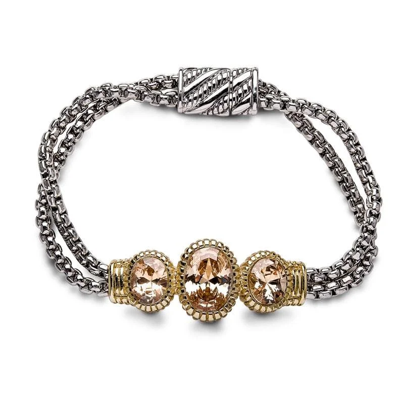 Exclusive Jewelry Sale – Limited-Time Discounts Trinity Champagne Bracelet