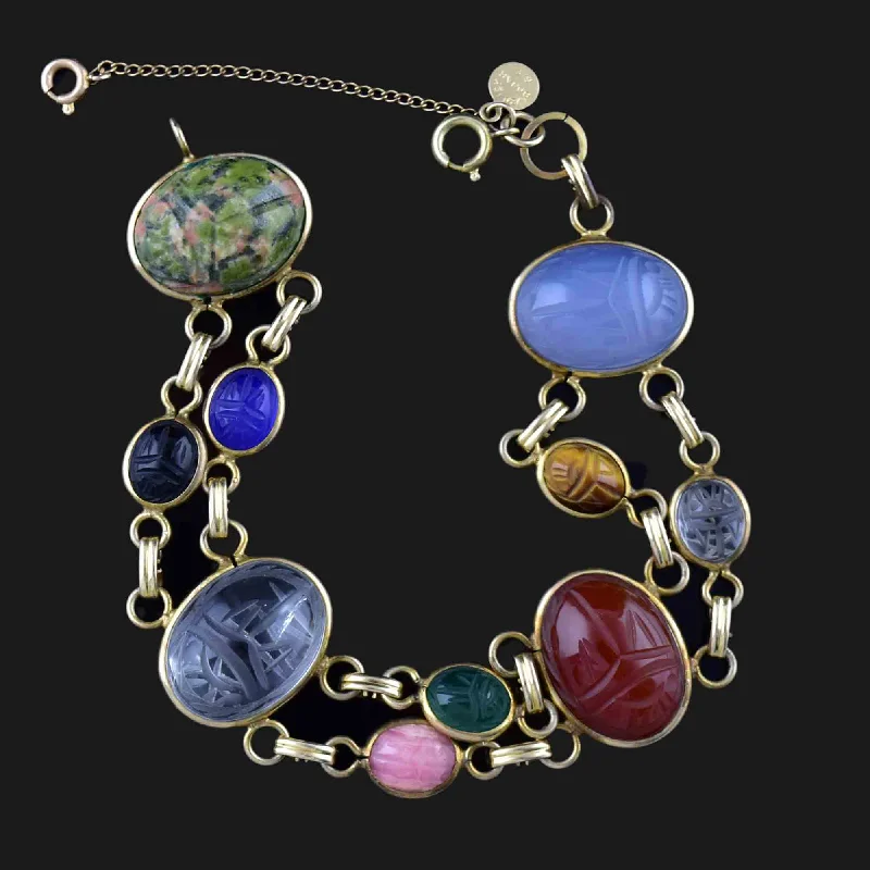 Jewelry Clearance Event – Stock Up Before It's Over Vintage 12K Gold Fill Gemstone Beetle Bug Scarab Bracelet Jewelry Clearance Event – Stock Up Before It's Over Vintage 12K Gold Fill Gemstone Beetle Bug Scarab Bracelet