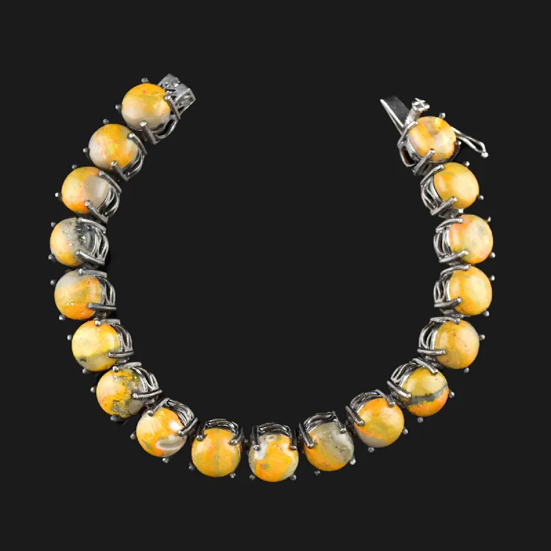Unmissable Discounts On Timeless Jewelry Pieces Vintage Silver Bumblebee Jasper Agate Chain Bracelet Unmissable Discounts On Timeless Jewelry Pieces Vintage Silver Bumblebee Jasper Agate Chain Bracelet