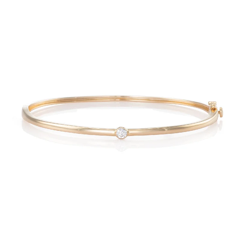 Unique Jewelry For Less – Shop The Sale Now Vintage Single Diamond Bangle