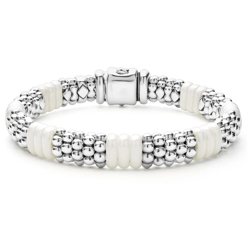 Buy More, Save More On Stunning Jewelry Pieces White Caviar Ceramic Caviar Beaded Bracelet | 9mm Buy More, Save More On Stunning Jewelry Pieces White Caviar Ceramic Caviar Beaded Bracelet | 9mm