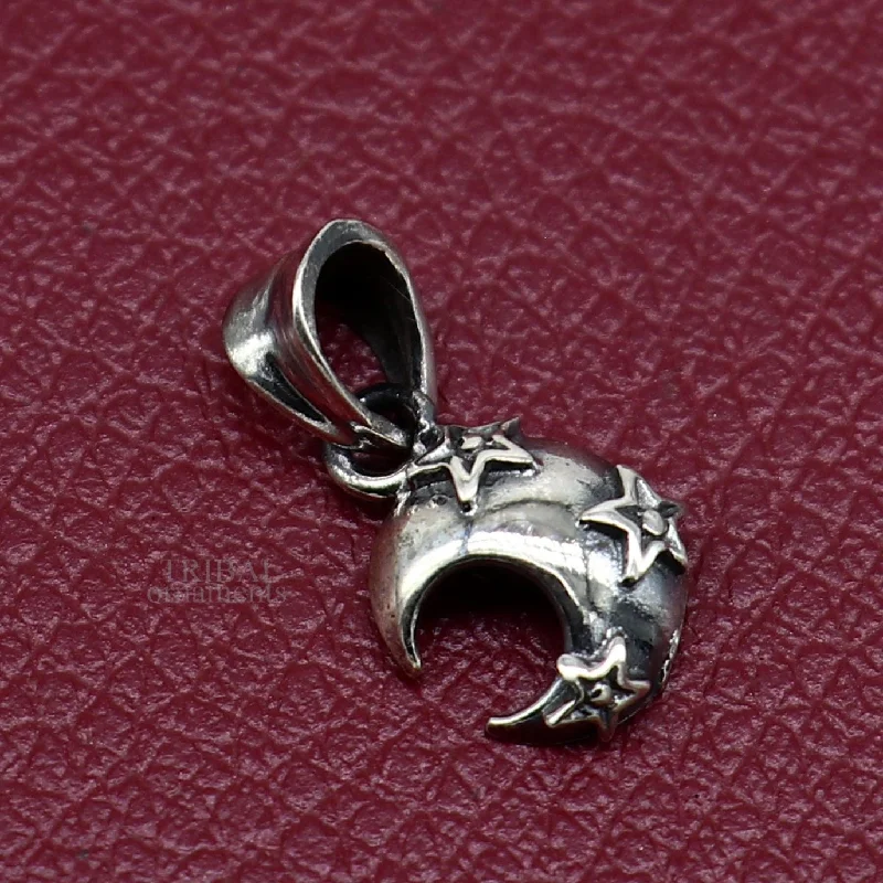 Luxury Jewelry At Unbeatable Discounts 925 solid sterling silver handmade amazing sun moon and star design customized pendant stylish locket unisex gifting jewelry ssp1732 Luxury Jewelry At Unbeatable Discounts 925 solid sterling silver handmade amazing sun moon and star design customized pendant stylish locket unisex gifting jewelry ssp1732