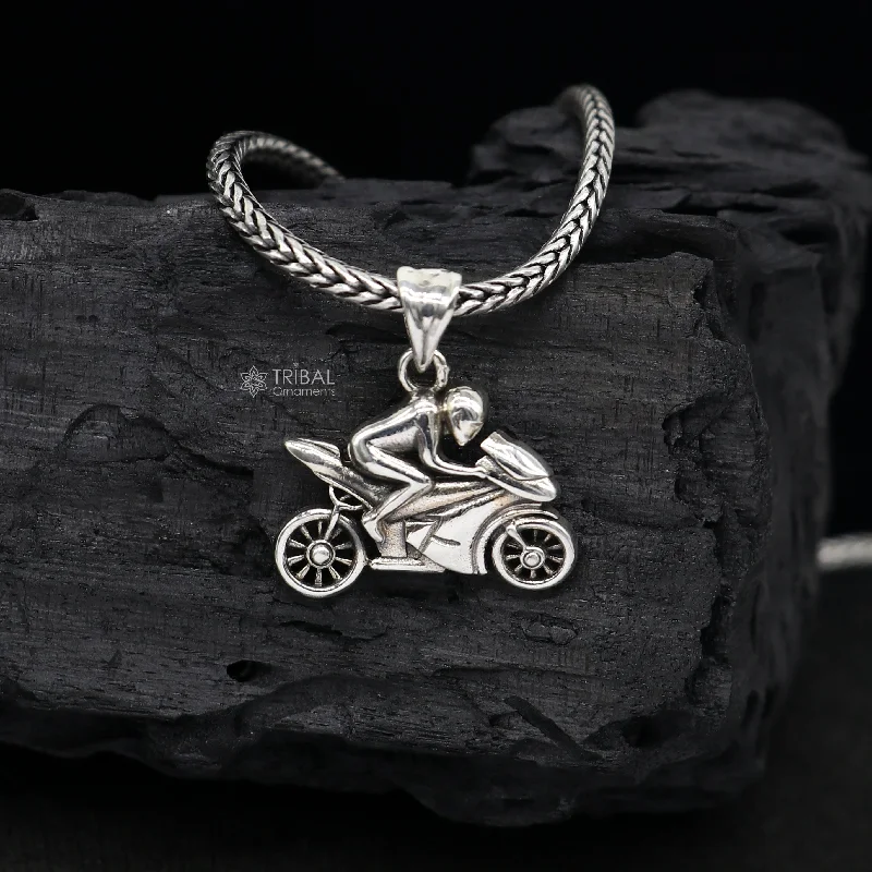 Luxury Jewelry Sale – Sparkle For Less 925 Sterling silver bike or motorcycle pendant, amazing stylish unique bike lover pendant unisex gifting jewelry nsp690/PS12 Luxury Jewelry Sale – Sparkle For Less 925 Sterling silver bike or motorcycle pendant, amazing stylish unique bike lover pendant unisex gifting jewelry nsp690/PS12