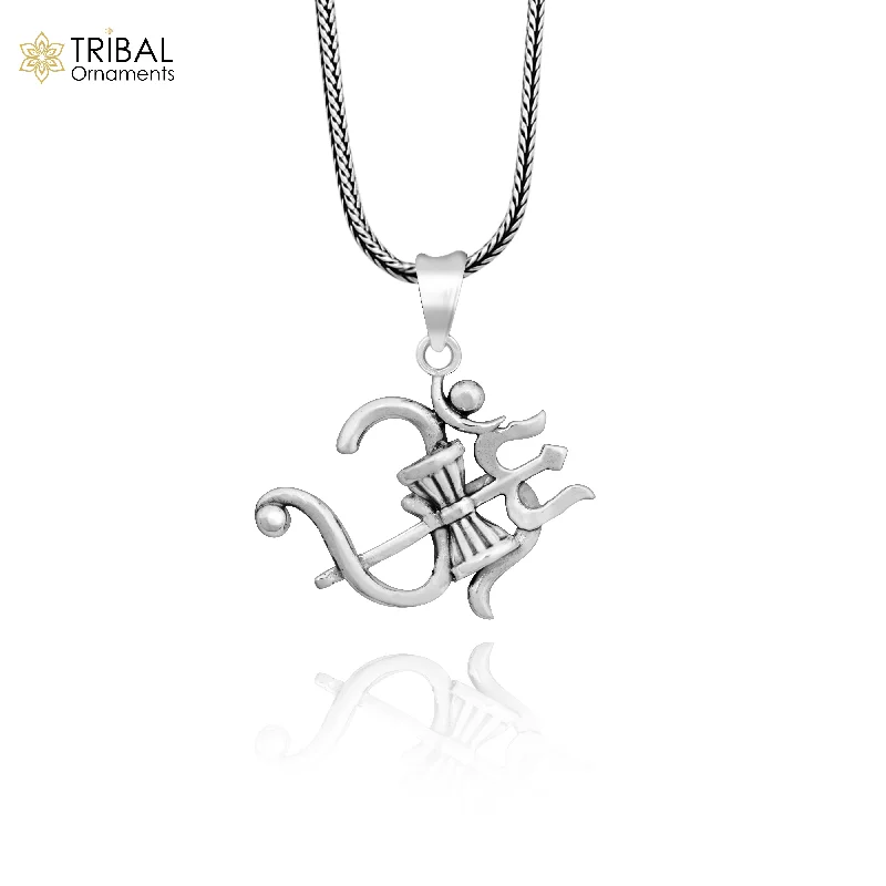 Exclusive Jewelry Sale – Sparkle For Less 925 sterling silver customize vintage antique style Aum/ OM with trident Pendant, amazing design stunning pendant unisex gifting jewelry ssp555 Exclusive Jewelry Sale – Sparkle For Less 925 sterling silver customize vintage antique style Aum/ OM with trident Pendant, amazing design stunning pendant unisex gifting jewelry ssp555