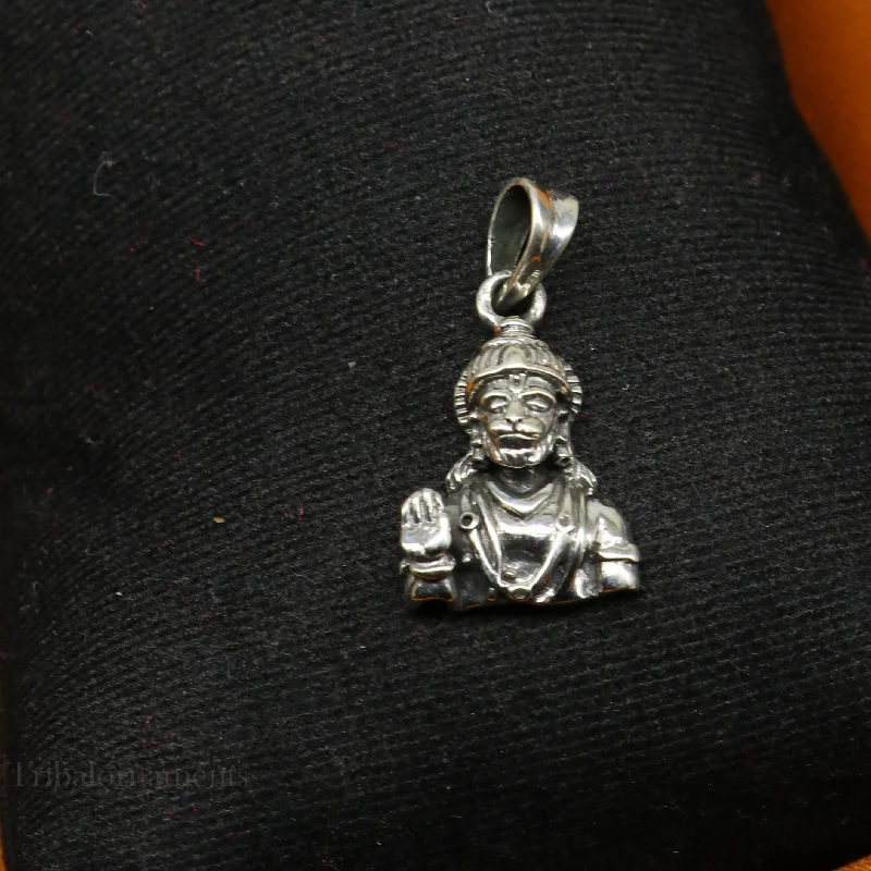 Buy More, Save More – Special Jewelry Discounts 925 sterling silver handmade Hindu god Lord Hanuman pendant, amazing designer fabulous pendant unisex gifting jewelry ssp950 Buy More, Save More – Special Jewelry Discounts 925 sterling silver handmade Hindu god Lord Hanuman pendant, amazing designer fabulous pendant unisex gifting jewelry ssp950