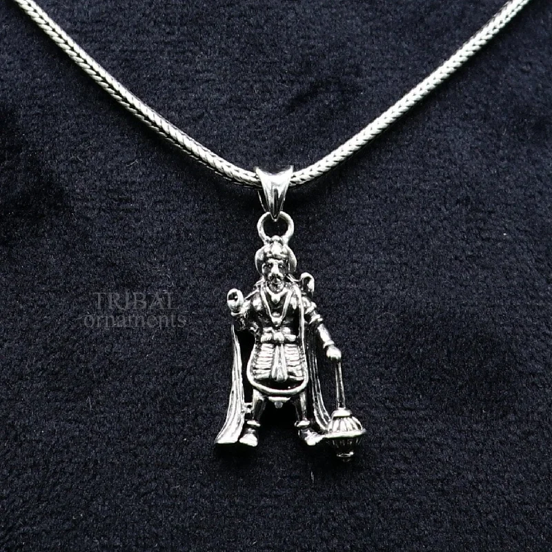 Shop Modern Jewelry Collections With Exclusive Discounts 925 sterling silver handmade idol Hanuman ji pendant, amazing stylish unisex divine lucky pendant jewelry tribal jewelry ssp1473 Shop Modern Jewelry Collections With Exclusive Discounts 925 sterling silver handmade idol Hanuman ji pendant, amazing stylish unisex divine lucky pendant jewelry tribal jewelry ssp1473