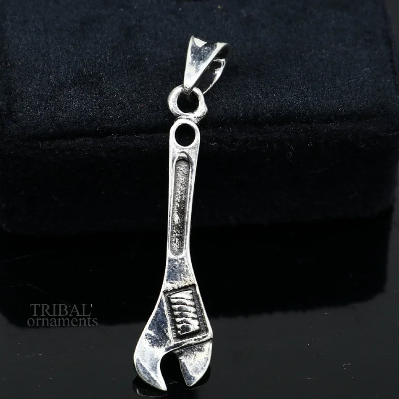 Don't Miss Out On Jaw-Dropping Jewelry Discounts 925 sterling silver handmade small tool spanner design pendant, amazing designer fabulous pendant unisex divine jewelry ssp1649 Don't Miss Out On Jaw-Dropping Jewelry Discounts 925 sterling silver handmade small tool spanner design pendant, amazing designer fabulous pendant unisex divine jewelry ssp1649