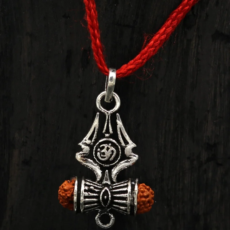 Timeless Jewelry Styles At Wallet-Friendly Prices 925 sterling silver lord shiva trident pendant, amazing customized Rudraksha trishul tribal belly dance personalized jewelry ssp322 Timeless Jewelry Styles At Wallet-Friendly Prices 925 sterling silver lord shiva trident pendant, amazing customized Rudraksha trishul tribal belly dance personalized jewelry ssp322