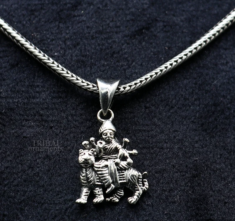 Grab Your Dream Jewelry At The Lowest Prices Divine 925 sterling silver blessing Goddess bhawani/ Durga mataji pendant, amazing unisex pendant locket goddess tribal jewelry ssp1683 Grab Your Dream Jewelry At The Lowest Prices Divine 925 sterling silver blessing Goddess bhawani/ Durga mataji pendant, amazing unisex pendant locket goddess tribal jewelry ssp1683