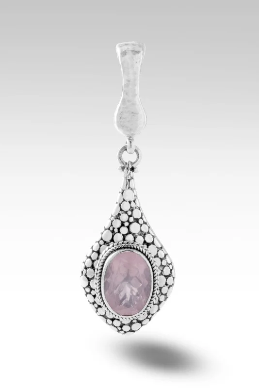 Premium Jewelry At Special Low Prices For A Limited Time Faithful Servant Pendant™ in Cloud Pink Rose Quartz Premium Jewelry At Special Low Prices For A Limited Time Faithful Servant Pendant™ in Cloud Pink Rose Quartz
