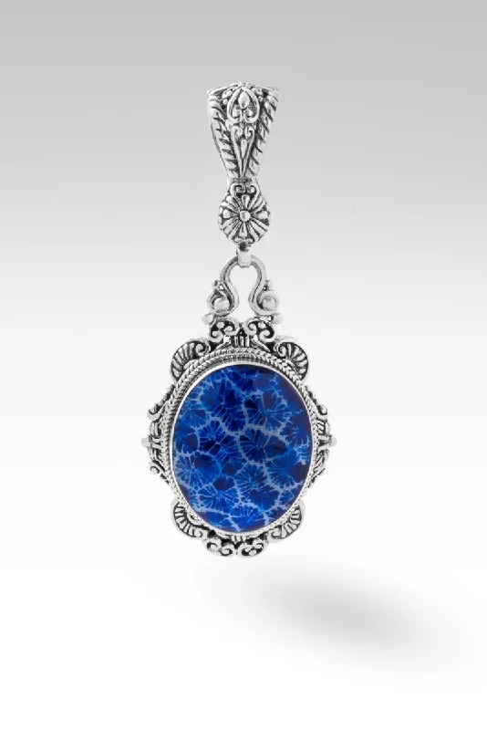 Shop Dazzling Jewelry At The Best Prices His Love Never Fails Pendant™ in Navy Blue Indonesian Coral Shop Dazzling Jewelry At The Best Prices His Love Never Fails Pendant™ in Navy Blue Indonesian Coral