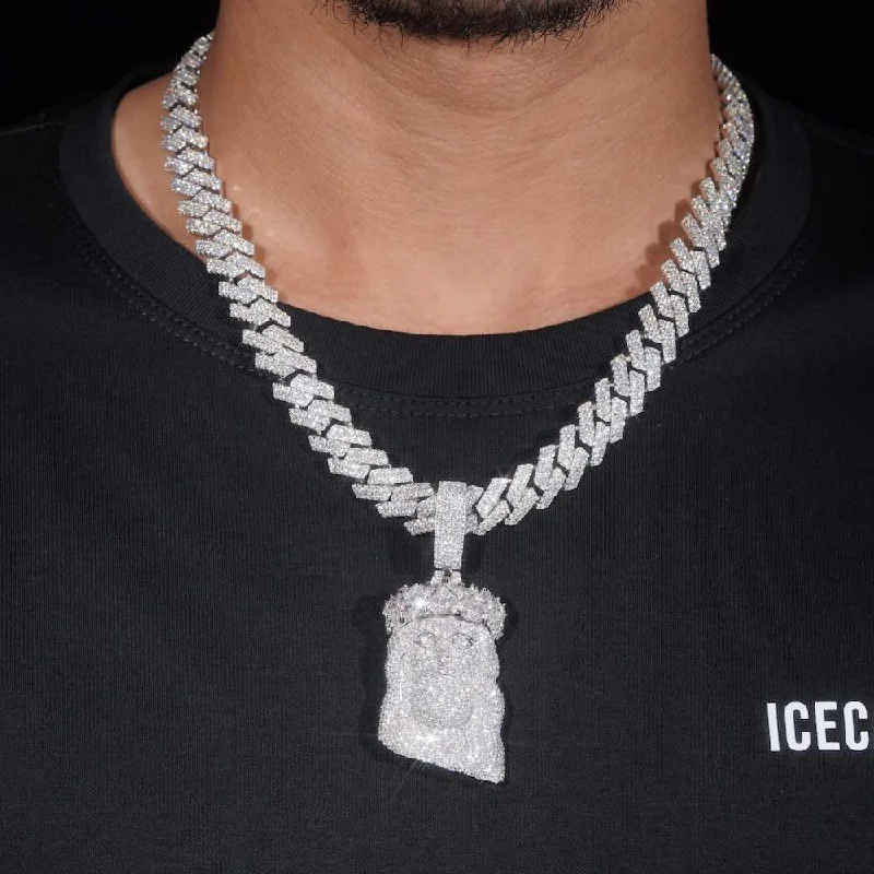 Exclusive Jewelry Sale – Limited-Time Discounts Moissanite Jesus Piece 14K Gold