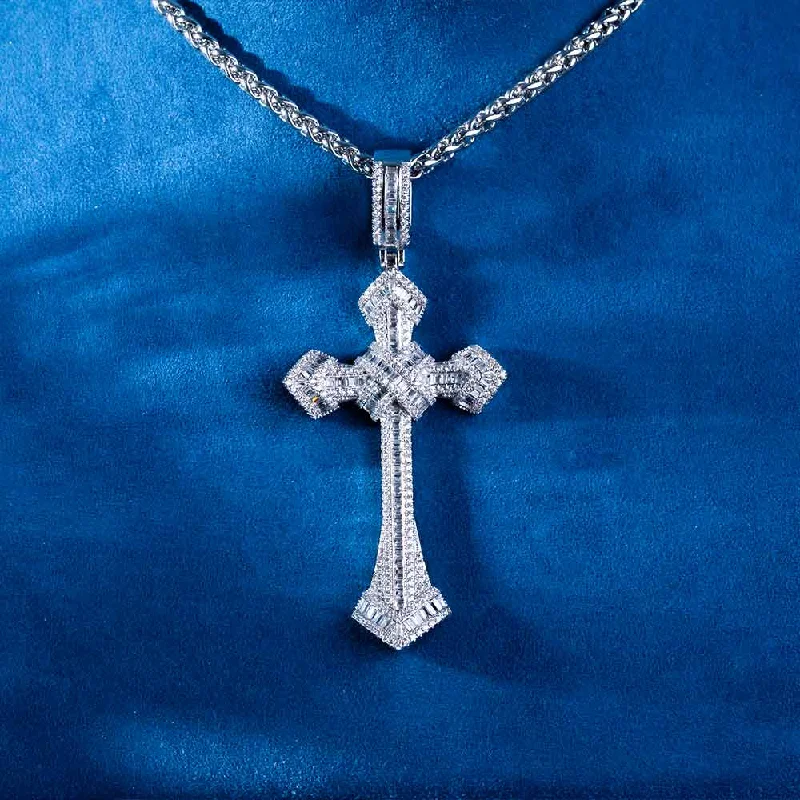 Timeless Jewelry Styles At Wallet-Friendly Prices Moissanite Wrapped Cross Pendant 14K Gold Timeless Jewelry Styles At Wallet-Friendly Prices Moissanite Wrapped Cross Pendant 14K Gold