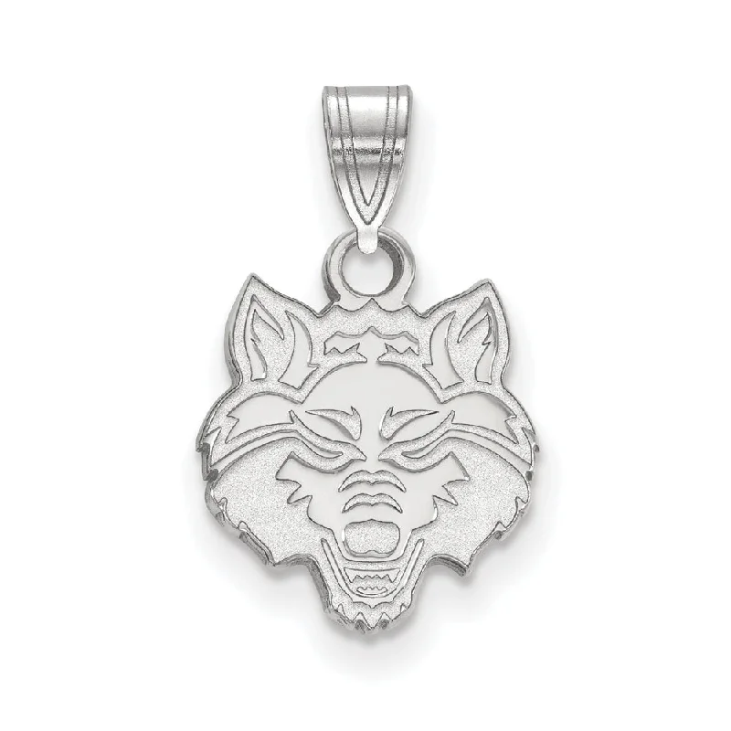 Grab Your Favorite Jewelry At The Lowest Prices 10k White Gold Arkansas State Small Mascot Pendant Grab Your Favorite Jewelry At The Lowest Prices 10k White Gold Arkansas State Small Mascot Pendant