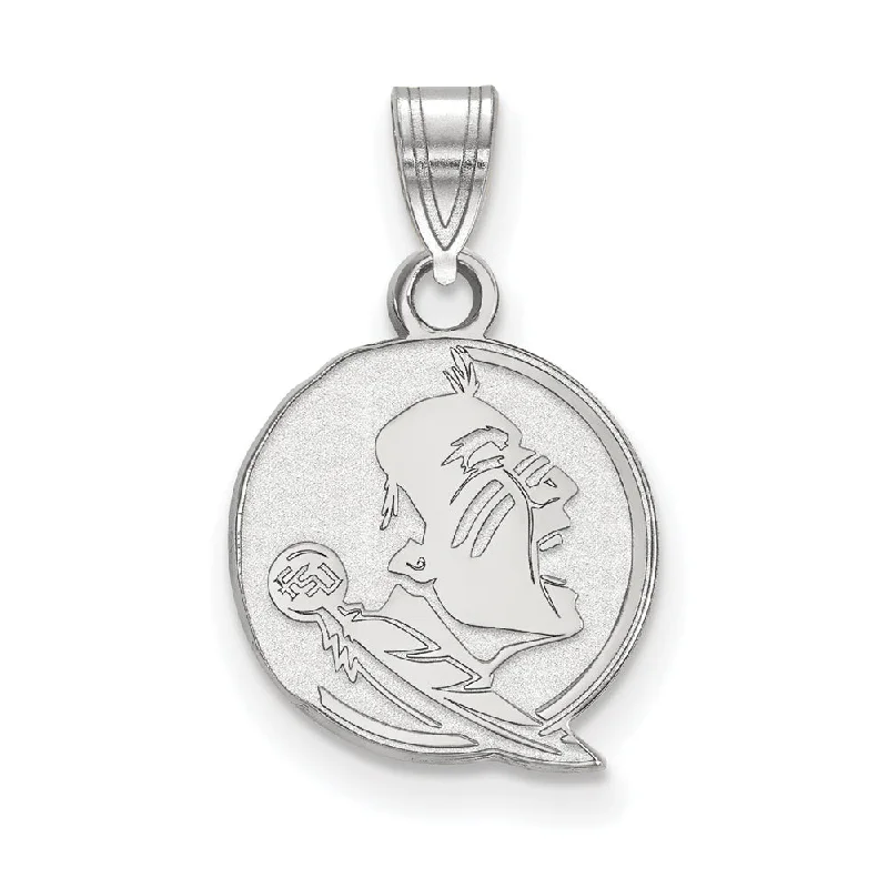 Personalized Jewelry At Special Discount Rates 10K White Gold Florida State Small Mascot Pendant Personalized Jewelry At Special Discount Rates 10K White Gold Florida State Small Mascot Pendant