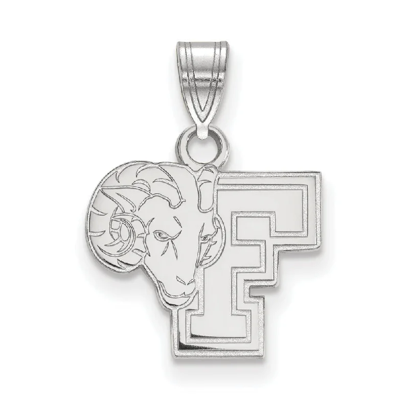 Personalized Jewelry Sale – Meaningful Gifts At Great Prices 10k White Gold Fordham U Small Logo Pendant Personalized Jewelry Sale – Meaningful Gifts At Great Prices 10k White Gold Fordham U Small Logo Pendant