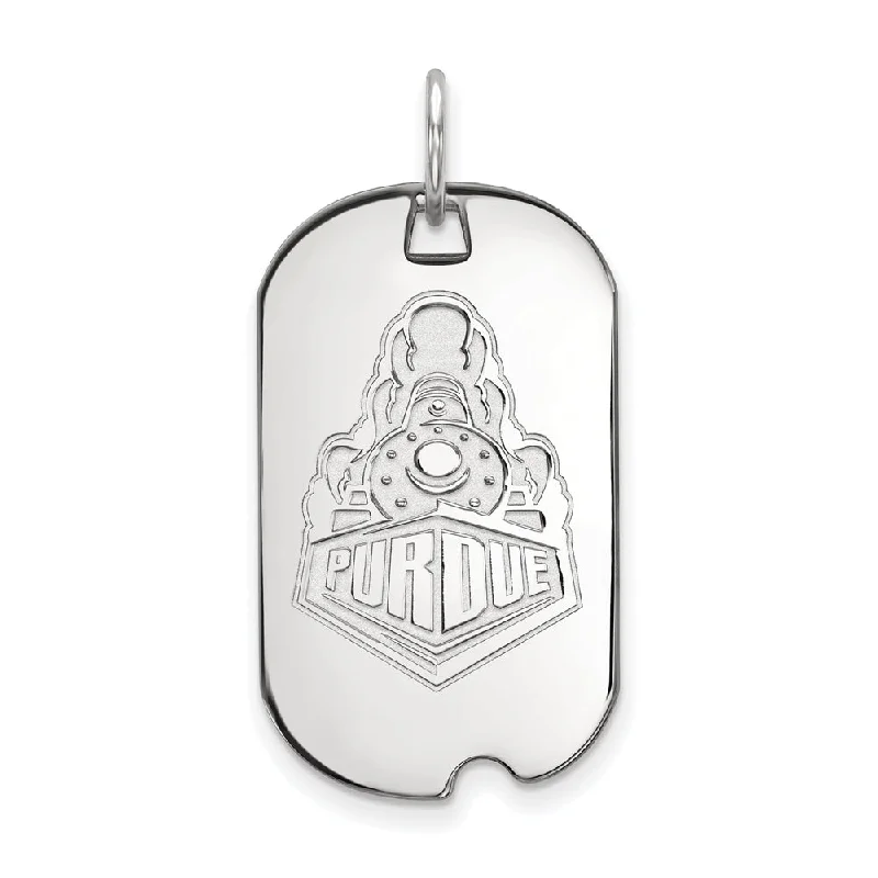 Timeless Beauty, Unbeatable Deals – Jewelry Sale On 10k White Gold Purdue Logo Dog Tag Pendant Timeless Beauty, Unbeatable Deals – Jewelry Sale On 10k White Gold Purdue Logo Dog Tag Pendant