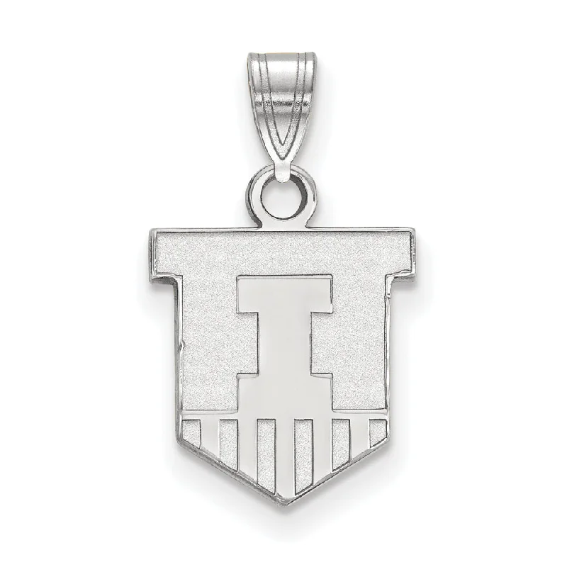 Exclusive Jewelry Bundles At Discounted Prices 10k White Gold U. of Illinois Small Shield Logo Pendant Exclusive Jewelry Bundles At Discounted Prices 10k White Gold U. of Illinois Small Shield Logo Pendant