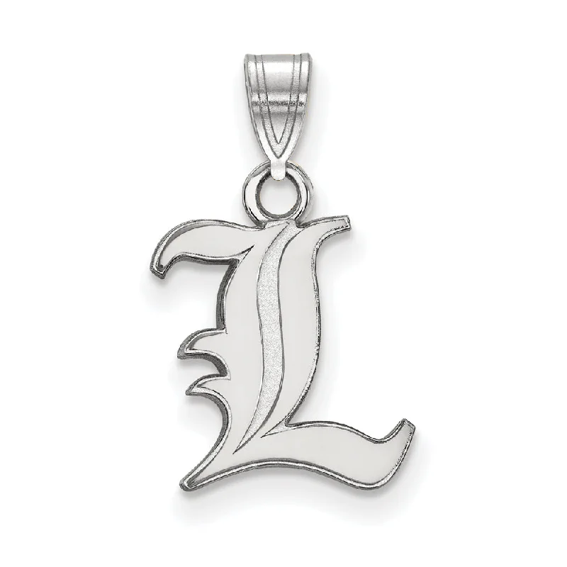 Unmissable Jewelry Sale – Shop Before It's Too Late 10k White Gold U. of Louisville Small 'L' Pendant Unmissable Jewelry Sale – Shop Before It's Too Late 10k White Gold U. of Louisville Small 'L' Pendant