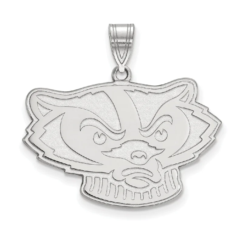 Limited-Stock Jewelry Sale – Shop Before It's Gone 10k White Gold U. of Wisconsin Large Mascot Pendant Limited-Stock Jewelry Sale – Shop Before It's Gone 10k White Gold U. of Wisconsin Large Mascot Pendant