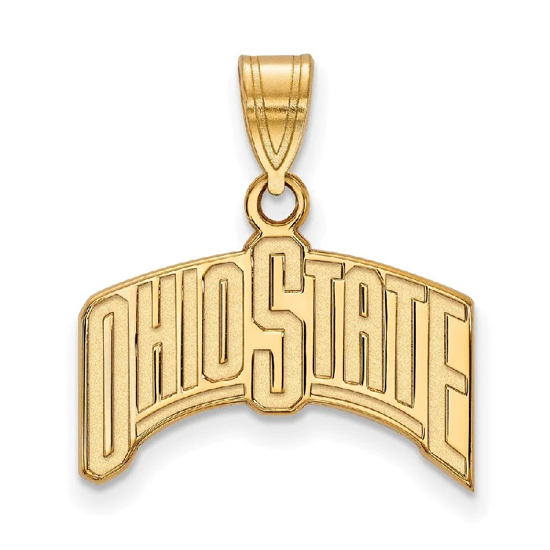 Bestselling Jewelry At Special Promotional Rates 10k Yellow Gold Ohio State Large 'OHIO STATE' Pendant Bestselling Jewelry At Special Promotional Rates 10k Yellow Gold Ohio State Large 'OHIO STATE' Pendant
