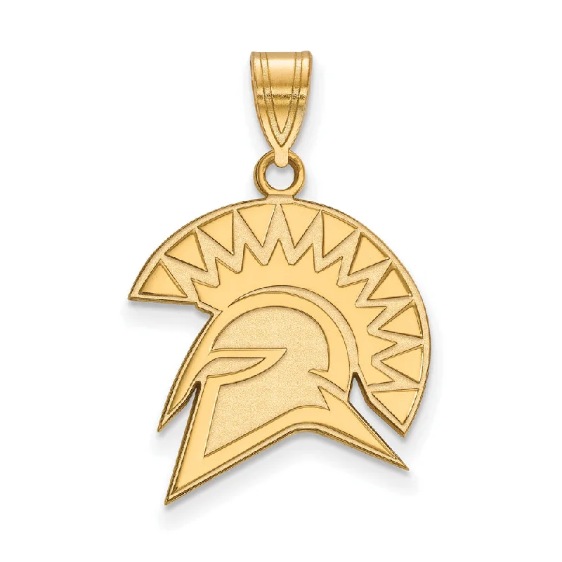 High-End Jewelry, Now More Affordable Than Ever 10k Yellow Gold San Jose State Large Mascot Pendant High-End Jewelry, Now More Affordable Than Ever 10k Yellow Gold San Jose State Large Mascot Pendant