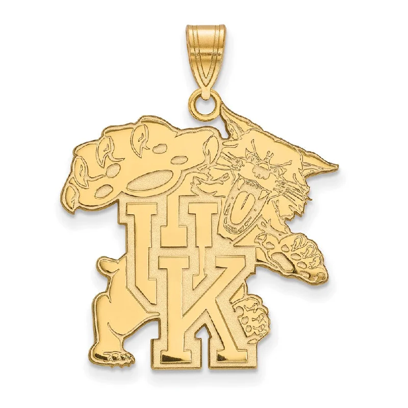 Delicate Crystal Jewelry For Sophisticated Charm 10k Yellow Gold U. of Kentucky XL Pendant Delicate Crystal Jewelry For Sophisticated Charm 10k Yellow Gold U. of Kentucky XL Pendant