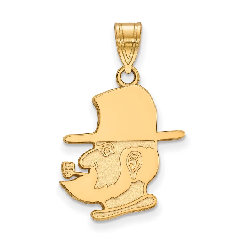 Flash Sale On Elegant Jewelry – Don't Miss Out 14k Gold Plated Silver Appalachian State Large Pendant Flash Sale On Elegant Jewelry – Don't Miss Out 14k Gold Plated Silver Appalachian State Large Pendant