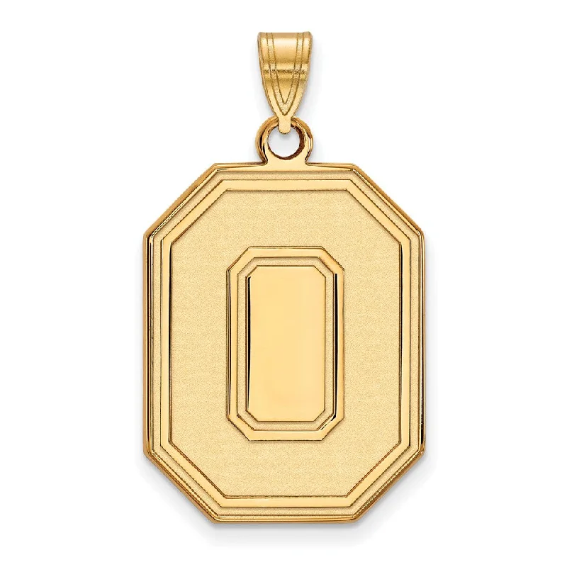 Premium Jewelry Now Available At Special Discounts 14k Gold Plated Silver Ohio State XL 'O' Pendant Premium Jewelry Now Available At Special Discounts 14k Gold Plated Silver Ohio State XL 'O' Pendant