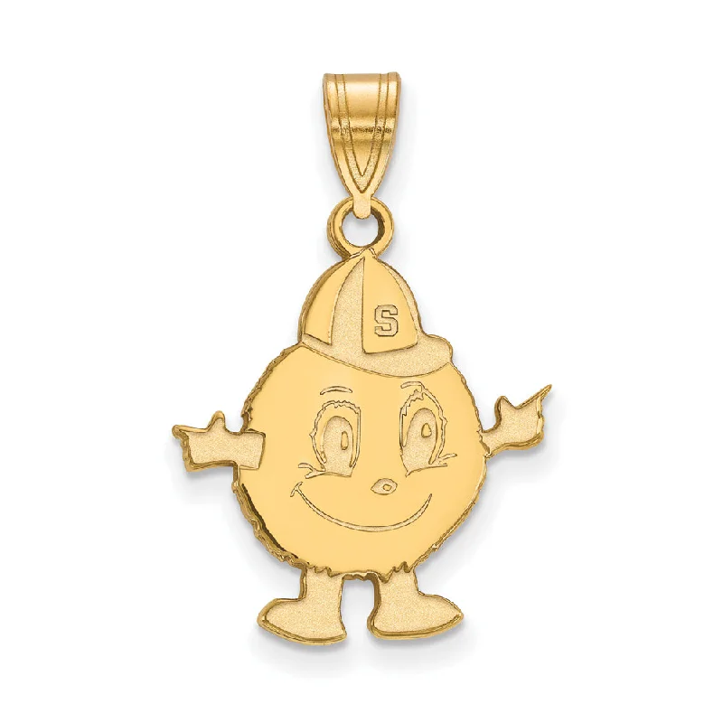 Seasonal Jewelry Sale – Upgrade Your Collection 14k Gold Plated Silver Syracuse U. Large Mascot Pendant Seasonal Jewelry Sale – Upgrade Your Collection 14k Gold Plated Silver Syracuse U. Large Mascot Pendant
