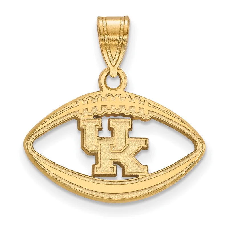 Modern Jewelry At Exclusive Discounts – Shop Today 14k Gold Plated Silver U. of Kentucky Football 'UK' Pendant Modern Jewelry At Exclusive Discounts – Shop Today 14k Gold Plated Silver U. of Kentucky Football 'UK' Pendant