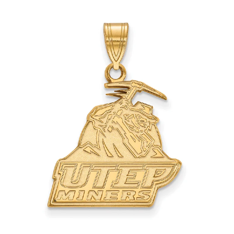 Limited-Time Jewelry Sale – Don't Miss These Deals 14k Gold Plated Silver U. of Texas at El Paso Large 'Miners' Pendant Limited-Time Jewelry Sale – Don't Miss These Deals 14k Gold Plated Silver U. of Texas at El Paso Large 'Miners' Pendant