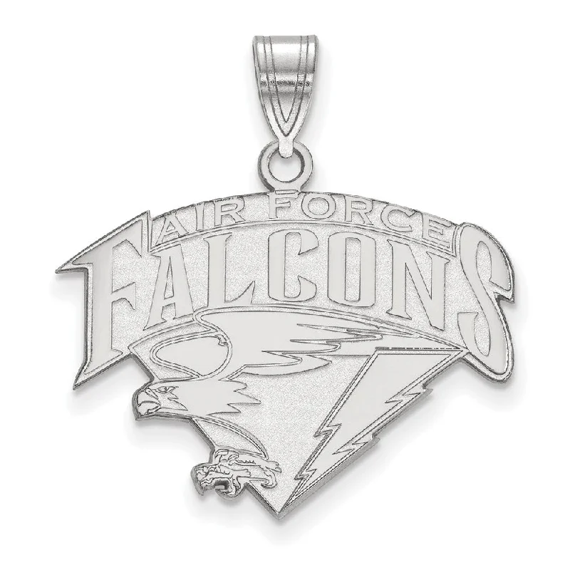 Chic And Stylish Jewelry At Exclusive Prices 14k White Gold Air Force Academy Large Pendant Chic And Stylish Jewelry At Exclusive Prices 14k White Gold Air Force Academy Large Pendant