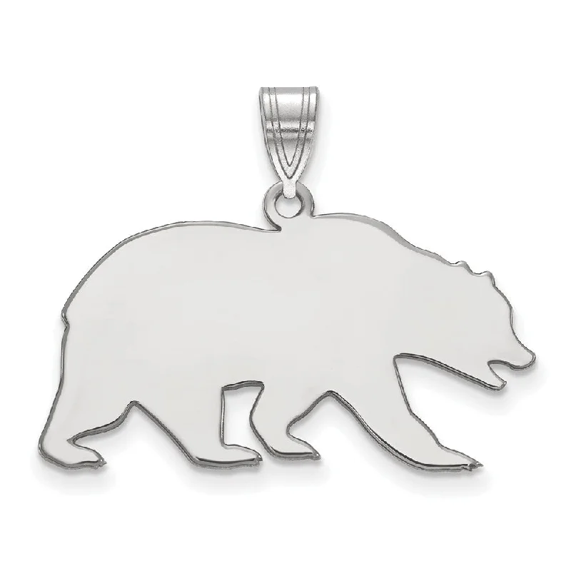 Get Your Favorite Jewelry At The Best Price 14k White Gold California Berkeley Large Mascot Pendant Get Your Favorite Jewelry At The Best Price 14k White Gold California Berkeley Large Mascot Pendant
