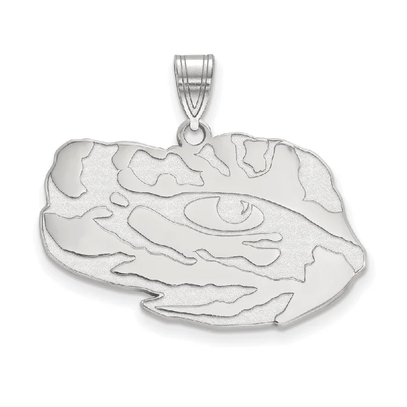 Elegant Necklaces And Bracelets At Limited-Time Offers 14k White Gold Louisiana State Large Mascot Pendant Elegant Necklaces And Bracelets At Limited-Time Offers 14k White Gold Louisiana State Large Mascot Pendant