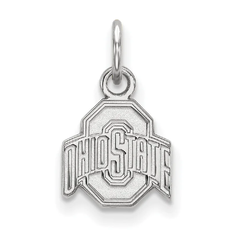 Buy More, Save More On Stunning Jewelry Pieces 14k White Gold Ohio State XS (Tiny) 'OHIO STATE' Charm or Pendant Buy More, Save More On Stunning Jewelry Pieces 14k White Gold Ohio State XS (Tiny) 'OHIO STATE' Charm or Pendant