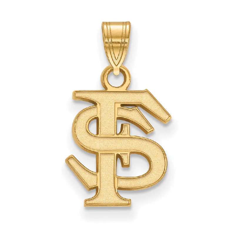 Stunning Jewelry Pieces At The Lowest Prices Ever 14k Yellow Gold Florida State Small 'FS' Pendant Stunning Jewelry Pieces At The Lowest Prices Ever 14k Yellow Gold Florida State Small 'FS' Pendant