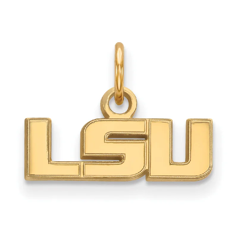 Fine Jewelry, Limited-Time Offers Available 14k Yellow Gold Louisiana State XS (Tiny) 'LSU' Charm or Pendant Fine Jewelry, Limited-Time Offers Available 14k Yellow Gold Louisiana State XS (Tiny) 'LSU' Charm or Pendant